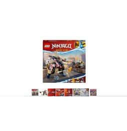 LEGO Ninjago 71792 Mech Sory și motocicletă