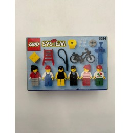 Lego 6314 City People Figure Set New