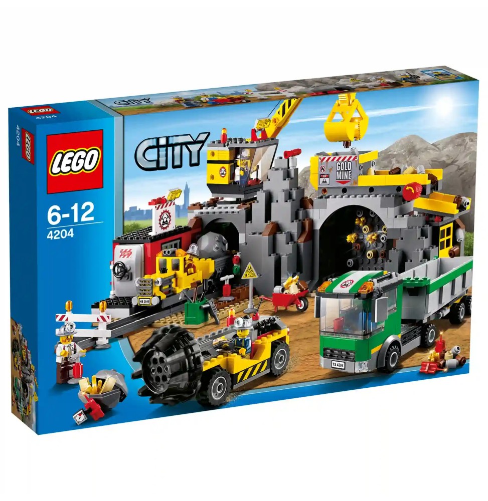 LEGO City 4204 Kopalnia L - Zestaw LEGO dla dzieci