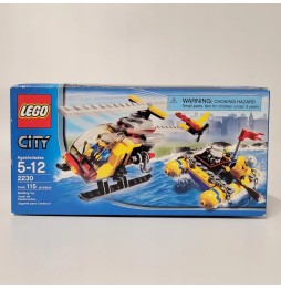 Lego City Helicopter and Raft Set 2230 New