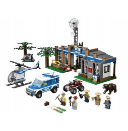 Lego 4440 Leśny posterunek policji z helikopterem