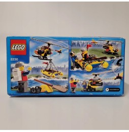 Lego City Helicopter and Raft Set 2230 New