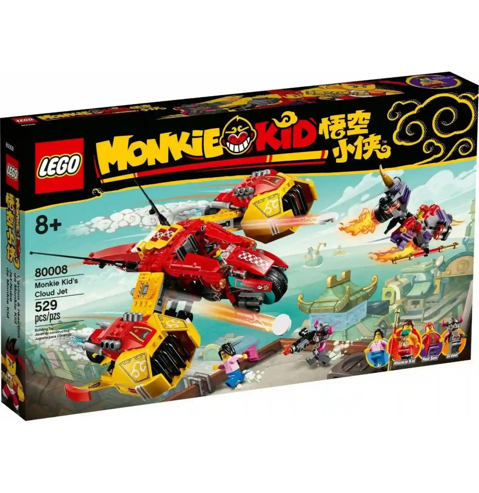 LEGO 80008 Monkie Kid - Odrzutowiec Monkie Kida