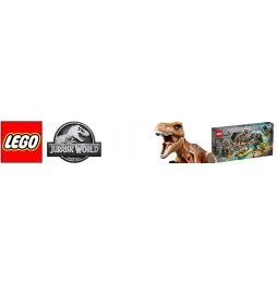 LEGO Jurassic World 76944 Evadarea T-Rex-ului