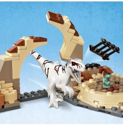 LEGO Jurassic World Atrociraptor urmărire motocicletă