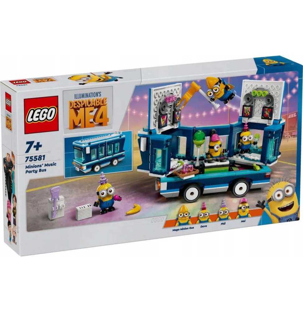 LEGO Minionki 75581 Imprezowy autobus