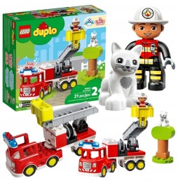 LEGO Duplo wóz strażacki dla dzieci