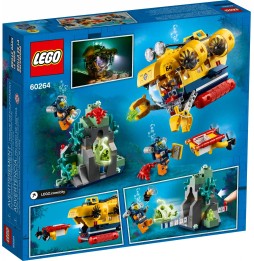 LEGO City 60264 Submarin pentru cercetători oceanici