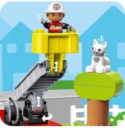 LEGO Duplo wóz strażacki dla dzieci