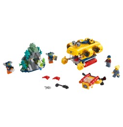 LEGO City 60264 Submarin pentru cercetători oceanici