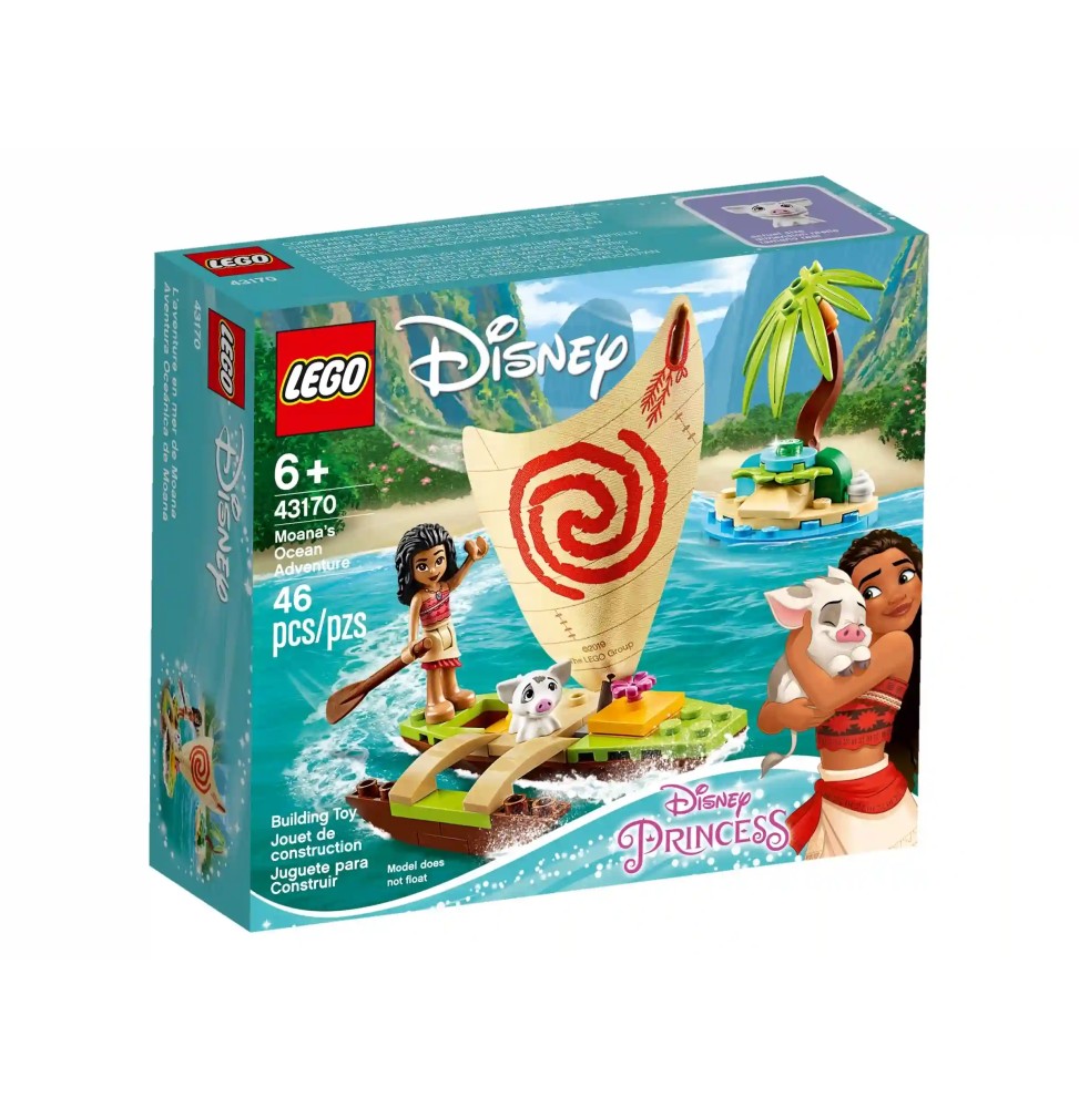 LEGO Disney 43170 Aventura oceanică a lui Moana