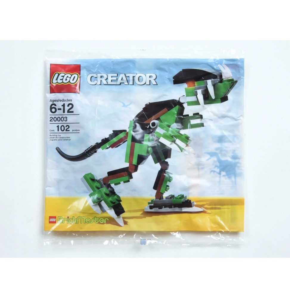 LEGO Creator 20003 Dinozaur Mobil Set Nou