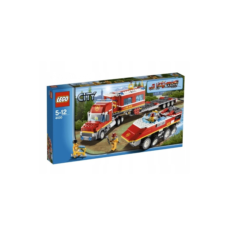 Lego 4430 City Fire Transporter - Firefighter Set