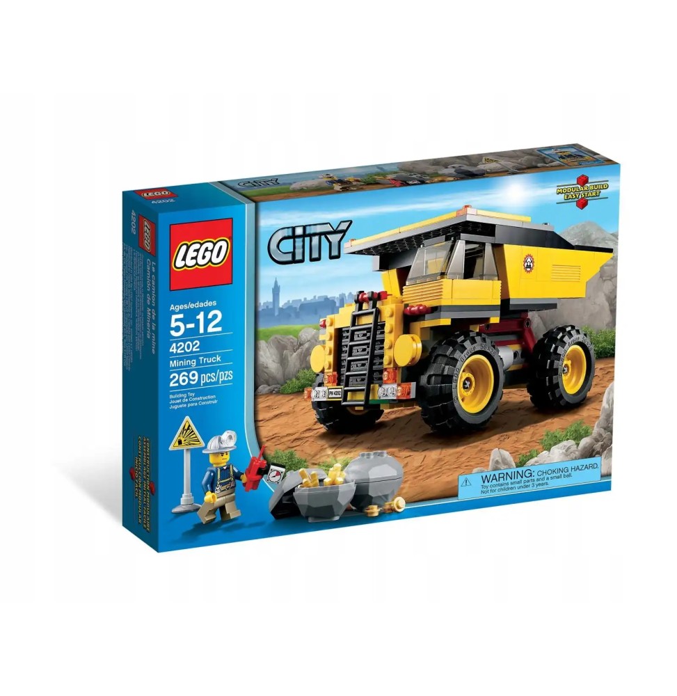 LEGO City 4202 Ciężarówka górnicza - zestaw 269 elementów