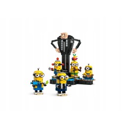 LEGO Minionii 75582 Figurina Gru și Minionii