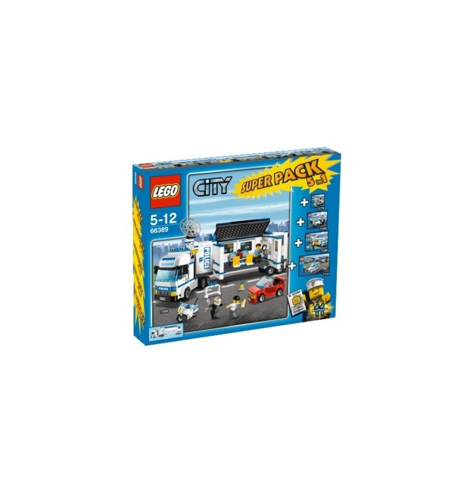 LEGO City 66389 Pachet Super Poliție 5 în 1