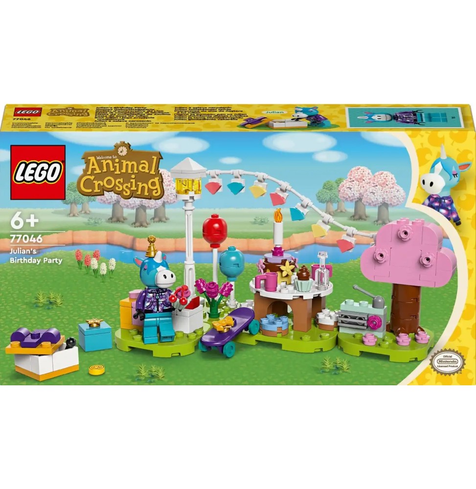 LEGO Animal Crossing 77046 Julian przyjęcie urodzinowe