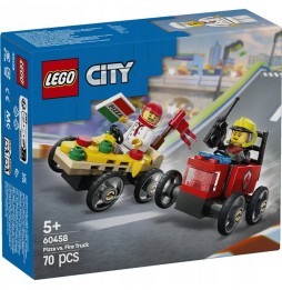 LEGO City 60458 - Zestaw wyścigówek pizza