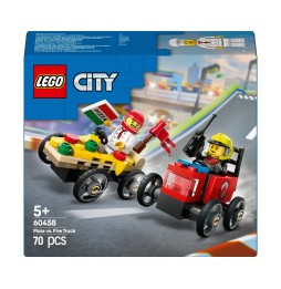 LEGO City 60458 - Zestaw wyścigówek pizza