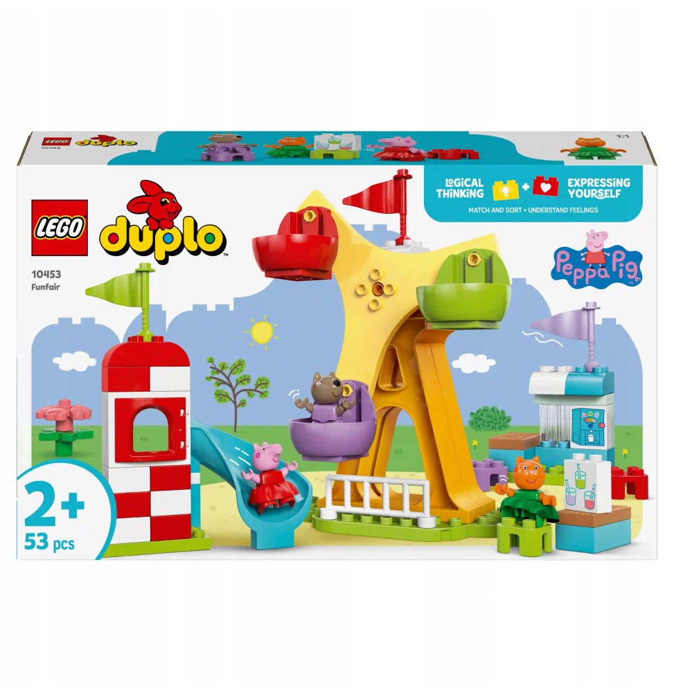 LEGO DUPLO Porcușorul Peppa Orașul Vesel