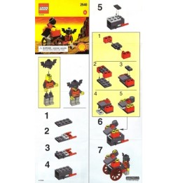 LEGO Castle Catapult Cart 2540 Set