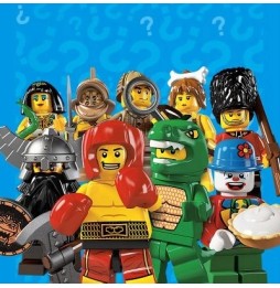 LEGO Minifigures 8805-9 Klaun Unikat