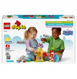 LEGO DUPLO Porcușorul Peppa Orașul Vesel