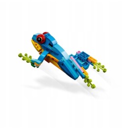 LEGO Creator 3w1 papagal exotic, pește, broască