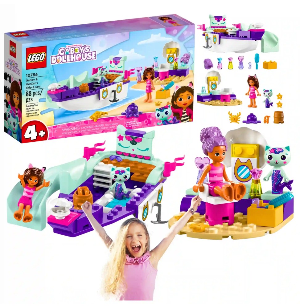 Set LEGO Sirene și Spa Gabi