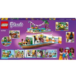 LEGO Friends 41702 Barcă de locuit 737 de piese