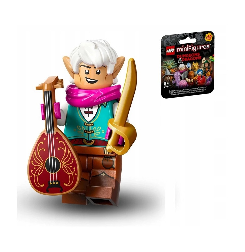 LEGO 71047 Elf Bard Minifigurka Dungeons & Dragons