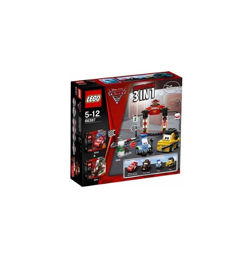 Lego Cars 2 3w1 zestaw unikatowy