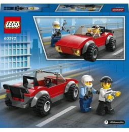 LEGO City motocicleta poliție urmărire auto