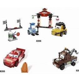 Lego Cars 2 3w1 zestaw unikatowy