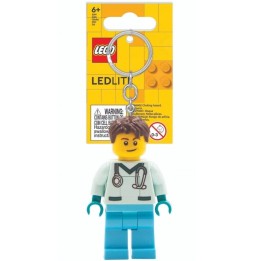 LEGO breloczek z latarką LED pielęgniarz LGL-KE194