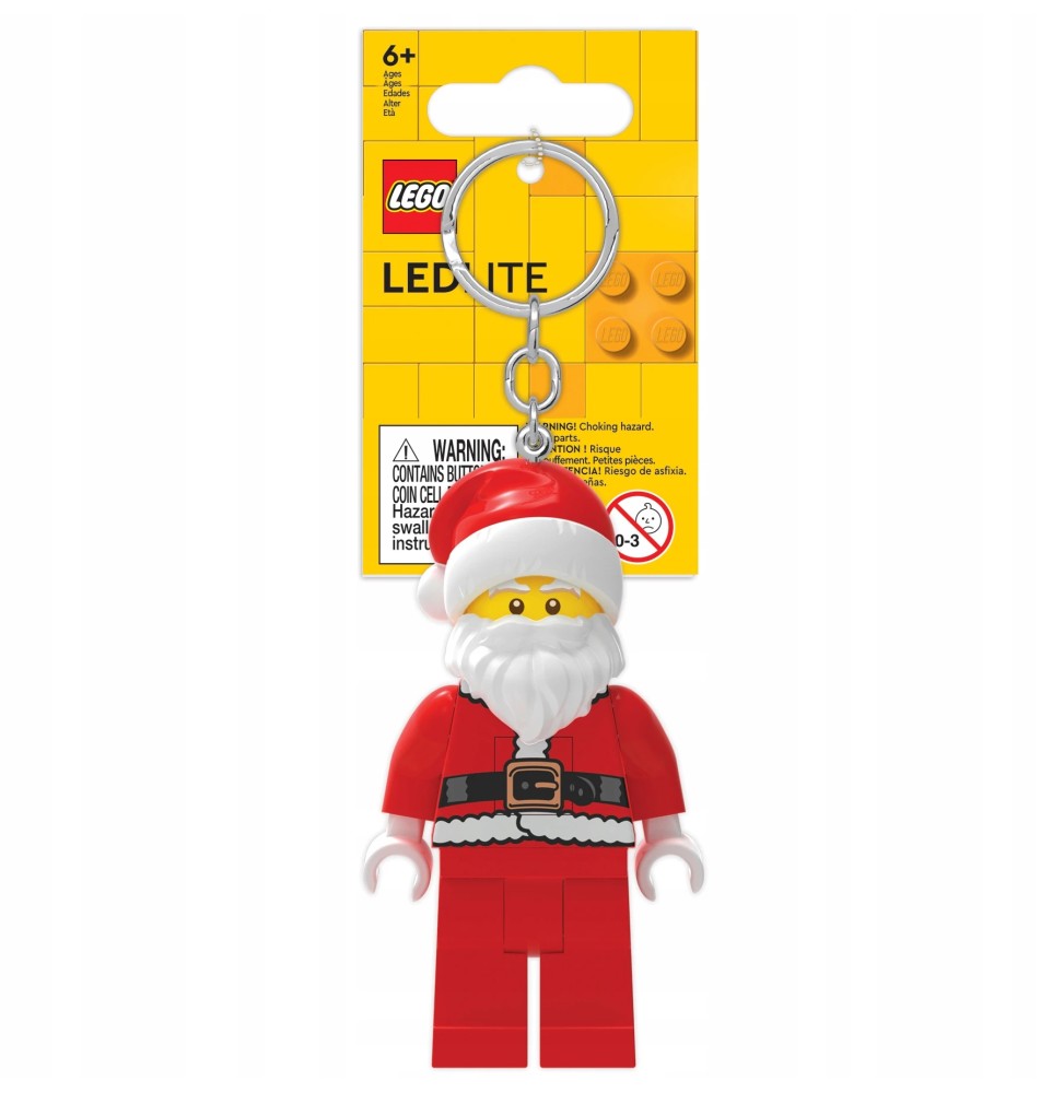 LEGO Keychain Flashlight Santa LGL-KE189