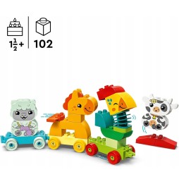 LEGO DUPLO Animal Train 18m+