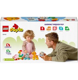 LEGO DUPLO Pociąg ze zwierzątkami 18m+