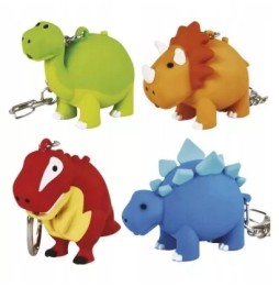 LED Dinosaur Keychains 3x LR54 24 pcs.