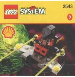 LEGO Space 2543 Alien Space Plane New Set