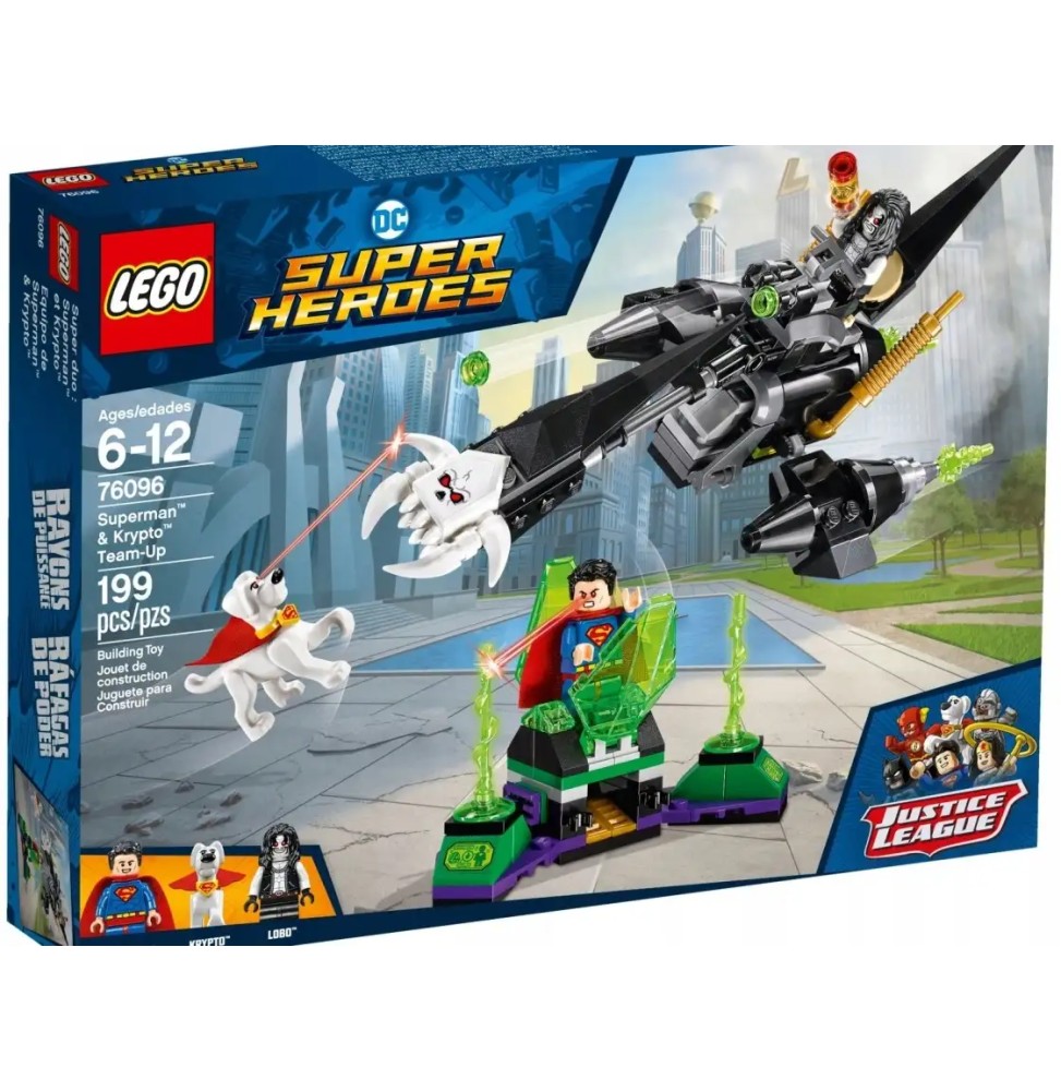 Lego DC Superman and Krypto 76096