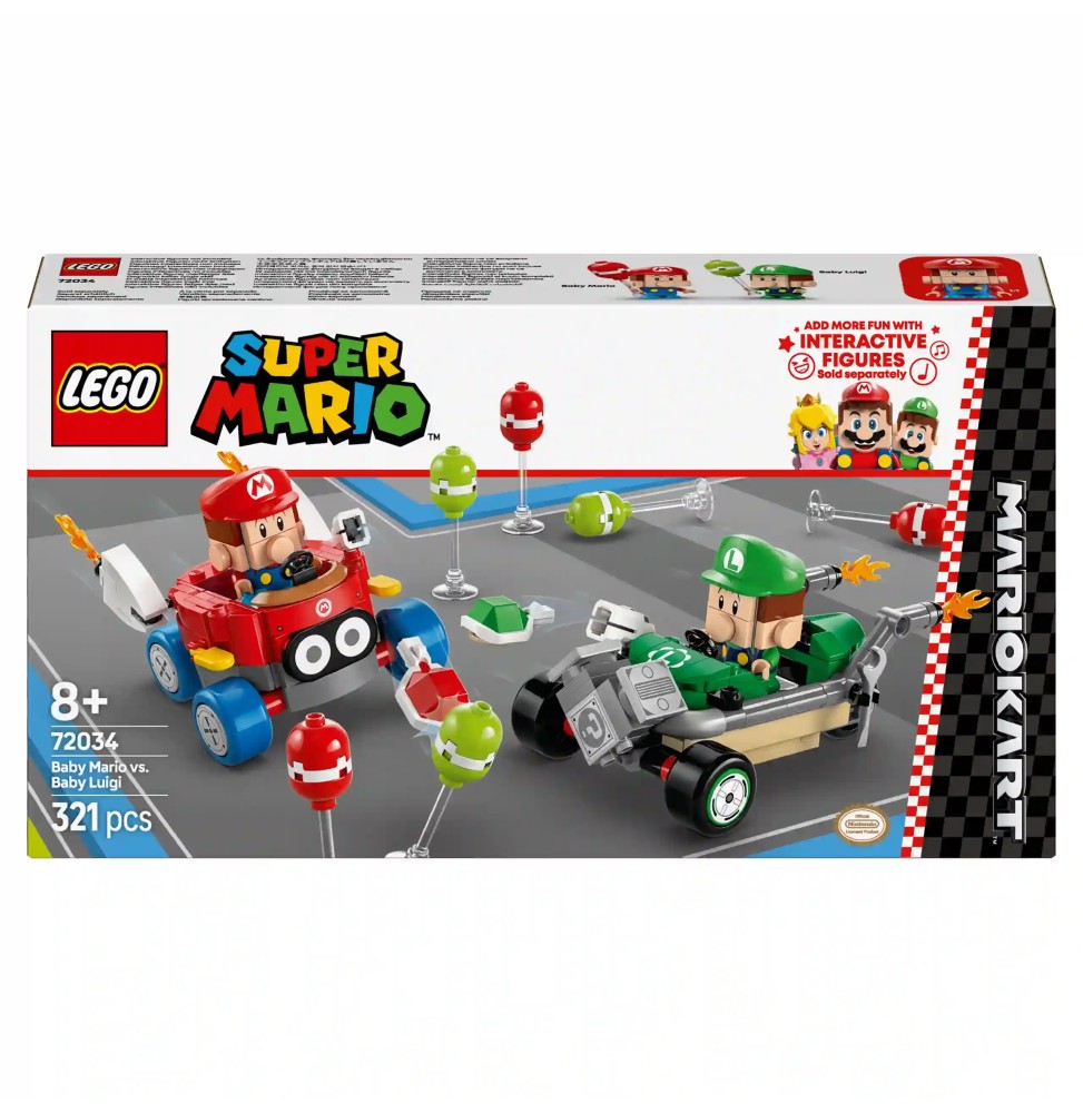 LEGO Super Mario: Baby Mario kontra Baby Luigi 72034