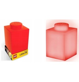 LEGO Silicone Night Lamp Block Red LP38