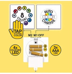 Lampa LEGO din silicon pentru noapte LP38