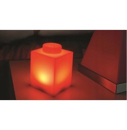 LEGO Silicone Night Lamp Block Red LP38