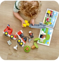 LEGO Duplo camion de pompieri pentru copii