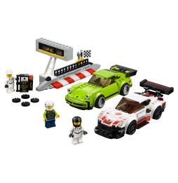 LEGO Speed Champions Porsche 911 RSR și Turbo 75888