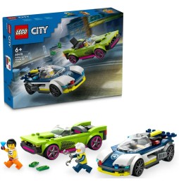 LEGO City Pościg radiowozu za muscle carem 60415