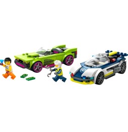 LEGO City Urmă de poliție muscle car 60415