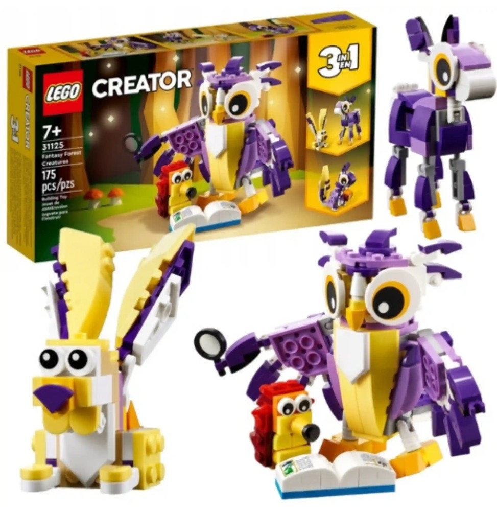 LEGO Creator 3w1 31125 Fantastyczne stworzenia